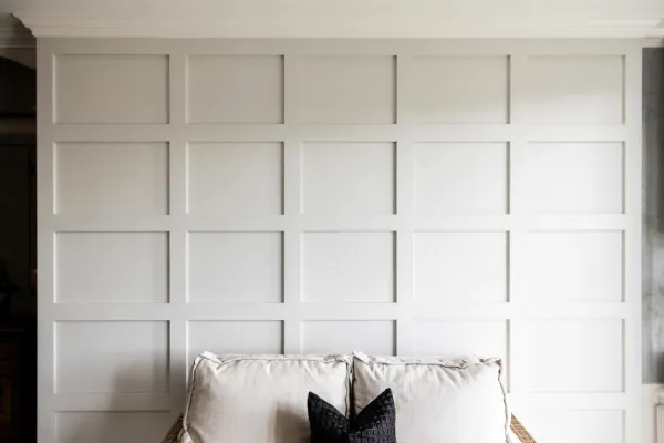 Board and batten wall paneling
